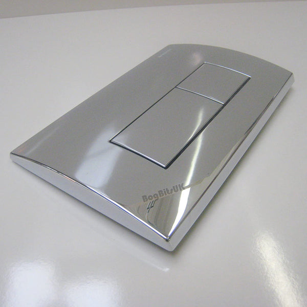 Geberit Kappa50 Dual Flush Push Button Plate 115.260.21.1 Gloss Chrome