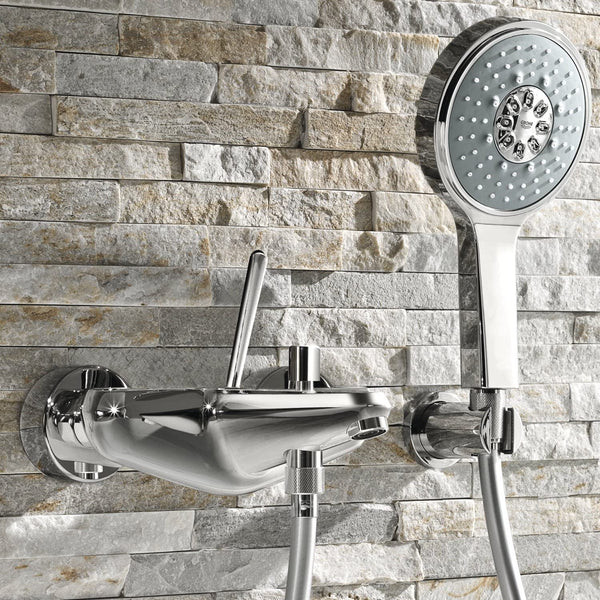 GROHE 27741000 Power and Soul Cosmopolitan Set with Hand Shower (115 mm), Shower Hose (1250 mm) and Hand Shower Holder