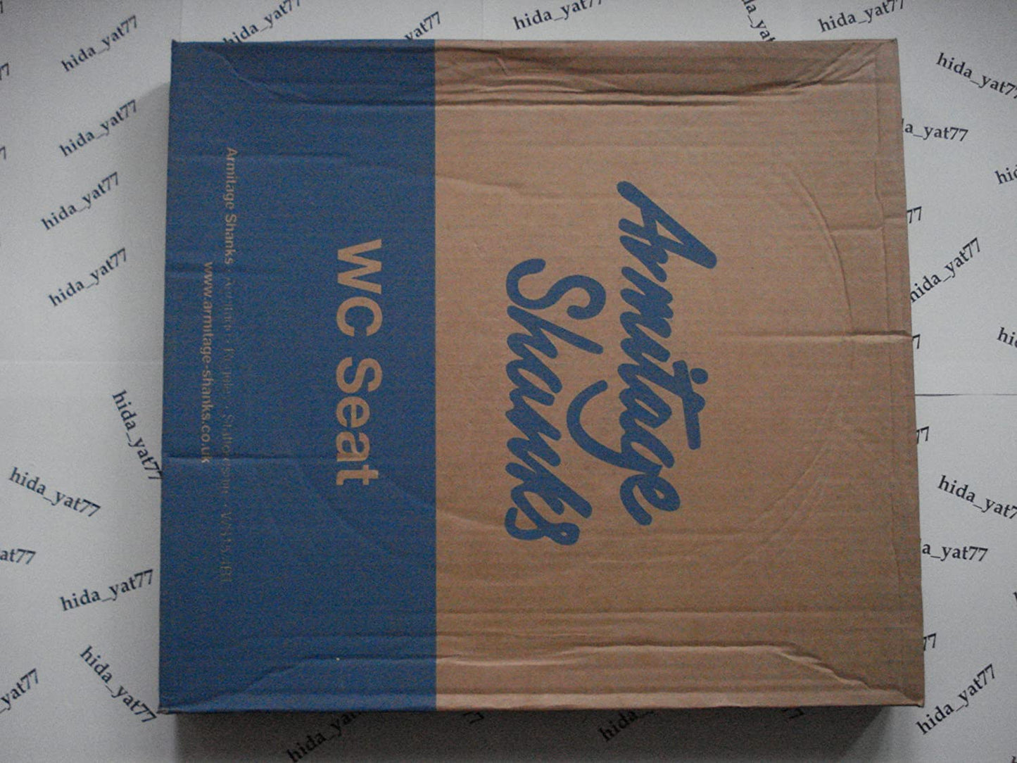 Armitage Shanks S405501 White Gemini Toilet Seat and Cover, Toilet