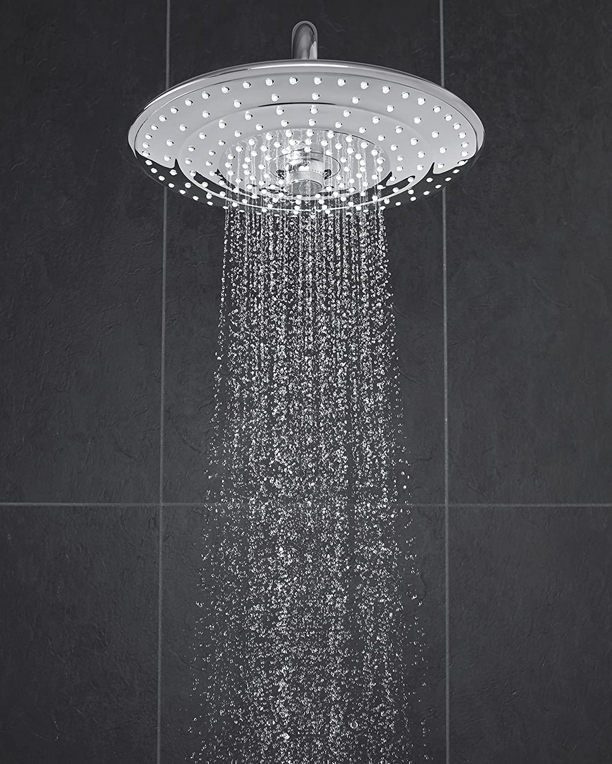 GROHE 27475001 Euphoria 260 Thermostatic Shower System with Diverter, Chrome
