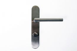 Normbau Chrome Door Handle c/w Lock (RH Product Code: 01020733)(LH Product Code: 01020734)
