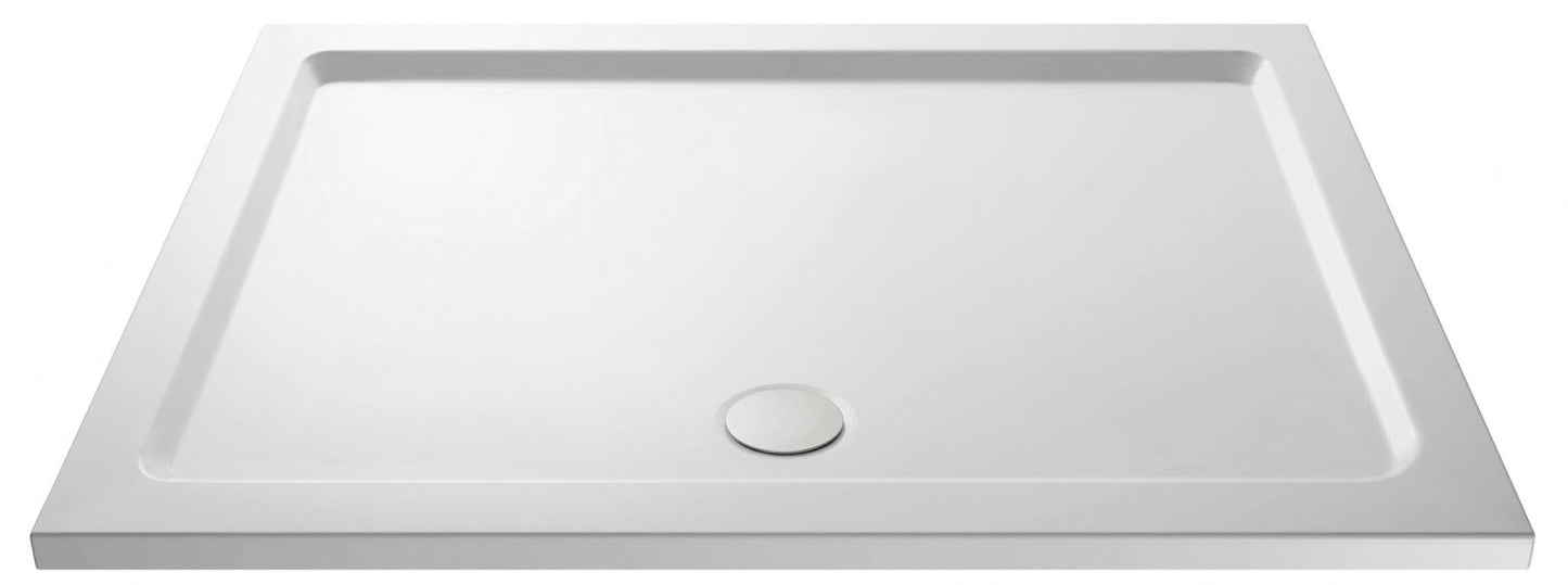 NUIE Rectangular ''Pearlstone'' Shower Tray (Various sizes)