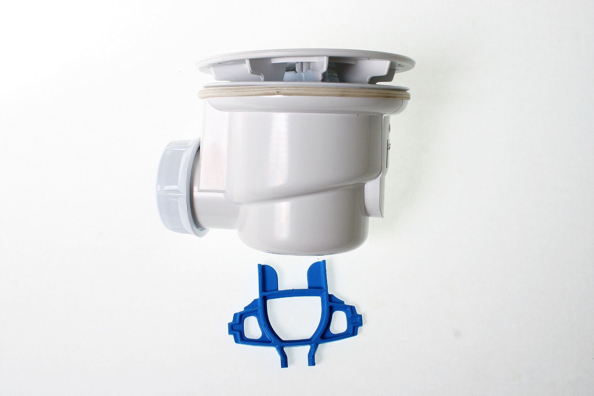 SAS/ Nicoll Shower Trap - with White Cover 695  (Product Code: 06160009)