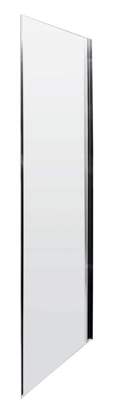 Satin Chrome Side Panels for Shower Enclosures (sizes: 700, 760, 800, 900mm)