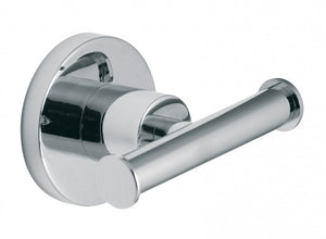 Vado Double Robe Hook, in Chrome (Product Code: ELE-186)