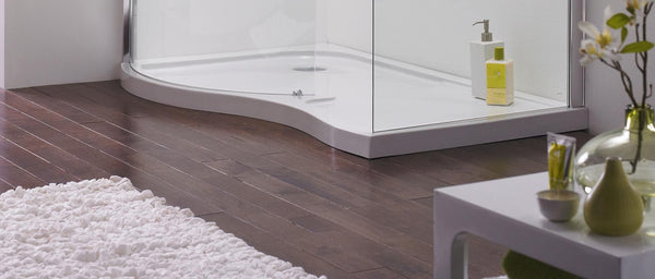 Walk-In Shower Enclosure, Polished Chrome (left hand and right hand) (Product Code: AQW)