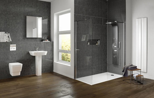 Wet Room Screen (Various sizes: 700, 800,900, 1000, 1200, 1400mm)