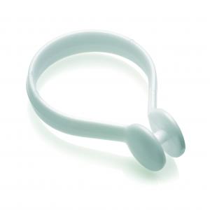 White Button Curtain Ring