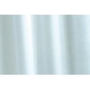 White Plain PVC Shower Curtain